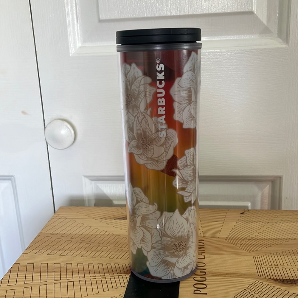 Starbucks Summer 2019 Tumbler Ombré Cactus Flower 16 Fl oz / 473 mL.